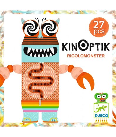 Djeco Kinoptik Rigolomonster Bouw en Animatie Set Djeco Kinoptik Rigolomonster Bouw en Animatie Set