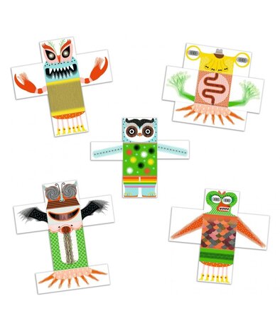 Djeco Kinoptik Rigolomonster Bouw en Animatie Set Djeco Kinoptik Rigolomonster Bouw en Animatie Set