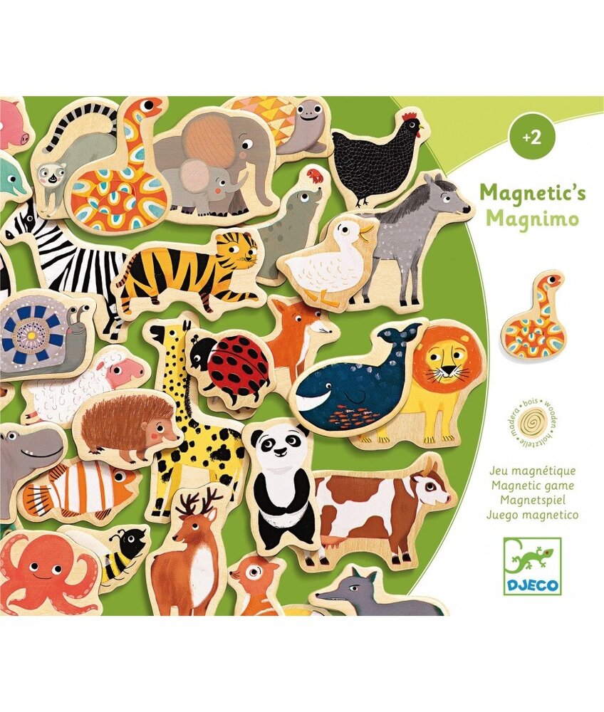 Djeco Houten Magnetische dieren Djeco Houten Magnetische dieren