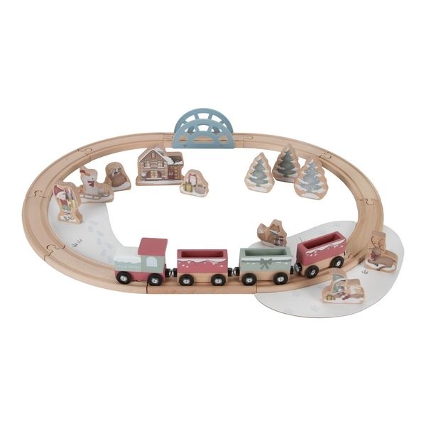Treinbaan Kerst afbeelding