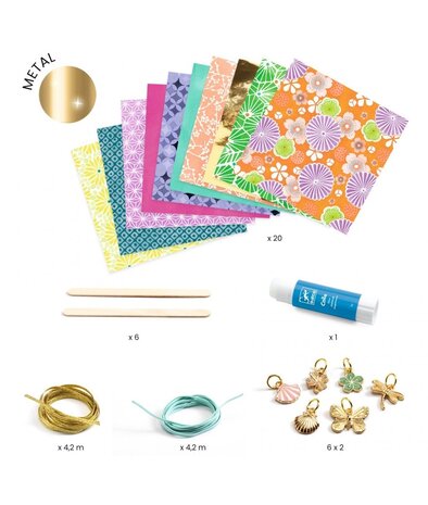 Djeco Armbandjes maken Chique en goudkleurig Djeco Armbandjes maken Chique en goudkleurig