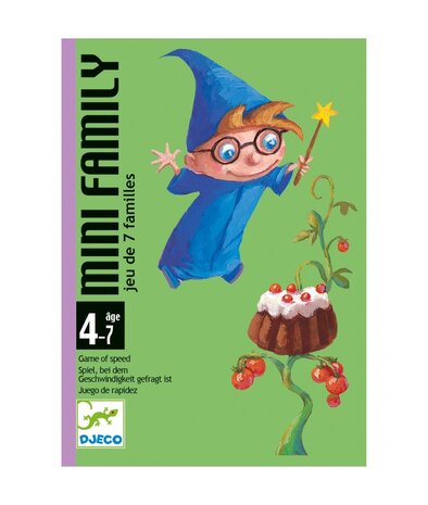Djeco Kaartspel Mini Family Djeco Kaartspel Mini Family