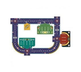 Djeco Stadcircuit Crazy Motors Djeco Stadcircuit Crazy Motors