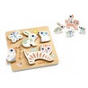 Djeco Houten puzzel Baby dieren Djeco Houten puzzel Baby dieren
