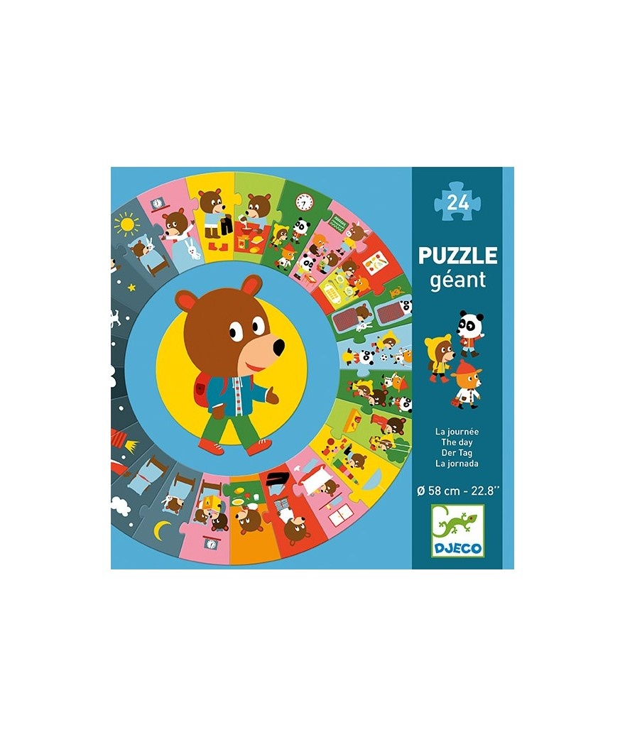 Reuzen puzzel de dag ( 24 stukjes) afbeelding