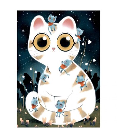 Djeco Cuddly cats ( 50 stukjes) Djeco Cuddly cats ( 50 stukjes)