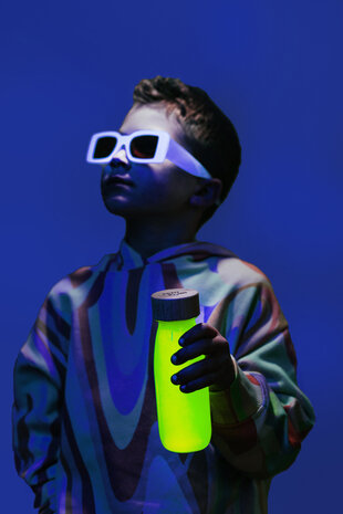Petit Boum Float Bottle Fluor Geel Petit Boum Float Bottle Fluor Geel