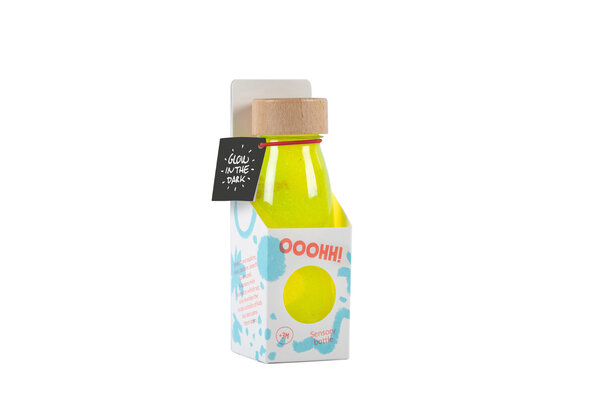 Petit Boum Float Bottle Fluor Geel Petit Boum Float Bottle Fluor Geel