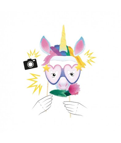 Djeco Knutselset Dieren selfies photobooth Djeco Knutselset Dieren selfies photobooth