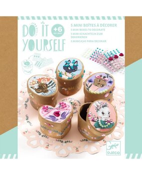 Djeco Knutselset Mini doosjes maken Djeco Knutselset Mini doosjes maken