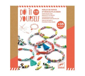 Djeco Knutselset Papieren armbandjes maken Djeco Knutselset Papieren armbandjes maken