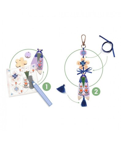 Djeco Knutselset Tas hangers vlinders