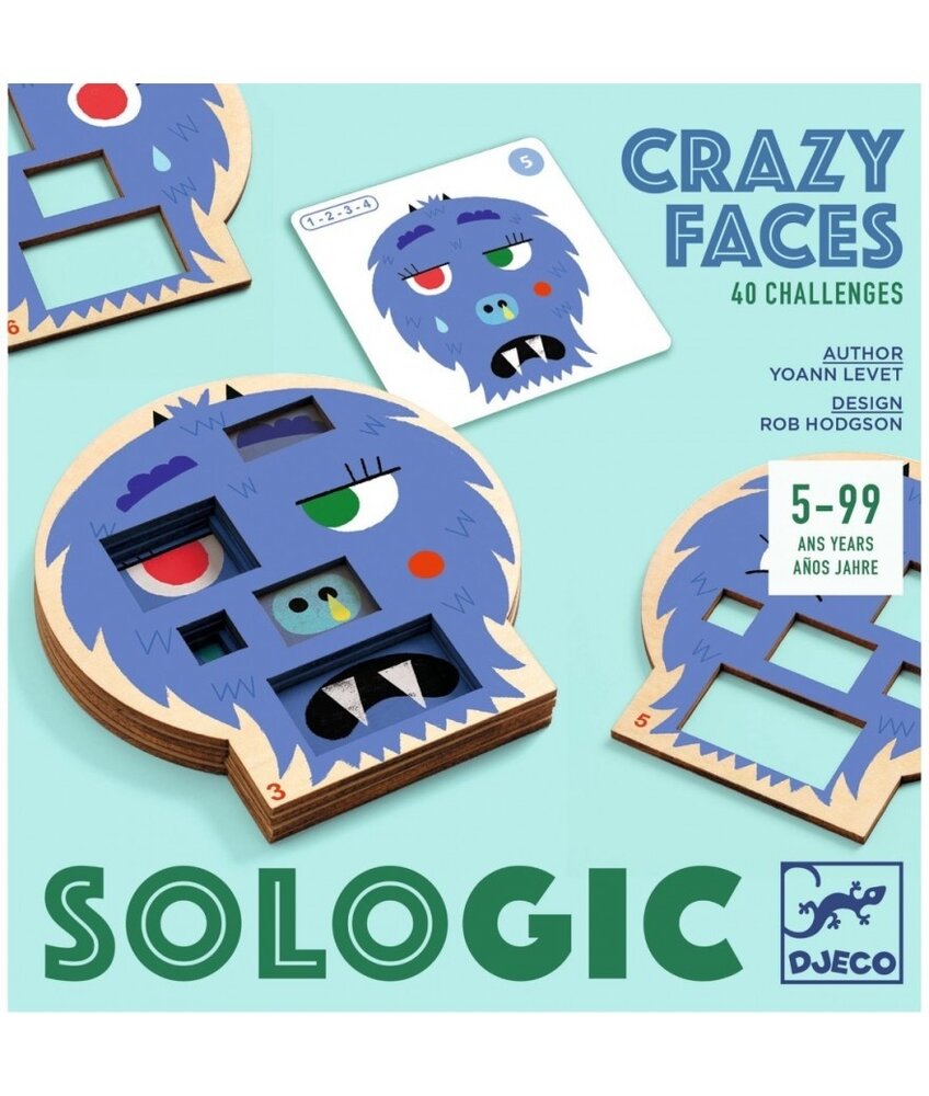 Djeco  Crazy Faces Djeco  Crazy Faces