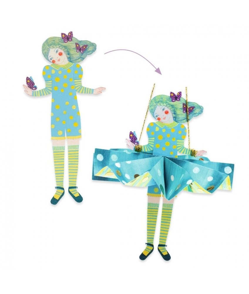 Djeco Knutselset Jurken van papier Djeco Knutselset Jurken van papier