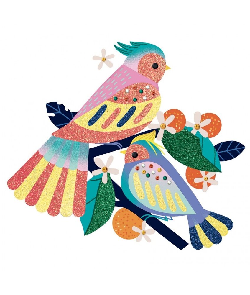 Djeco Glitter Schilderij Paradisio Djeco Glitter Schilderij Paradisio