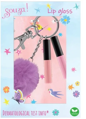 Souza!  Lip gloss & sleutelhanger set Souza!  Lip gloss & sleutelhanger set