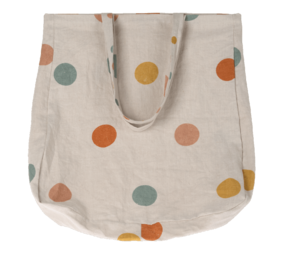 Maileg Tote Bag Multi Dots Large Maileg Tote Bag Multi Dots Large