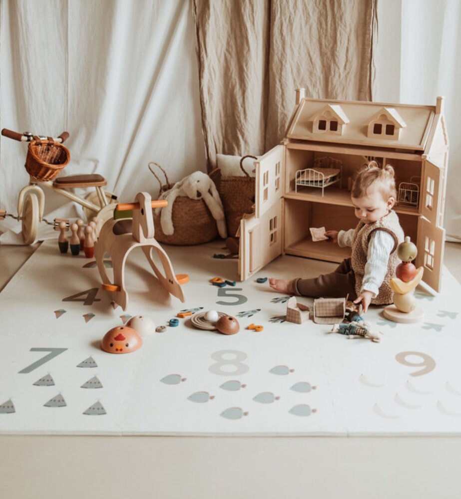 Play & Go  Foam Puzzel Speelmat nummers