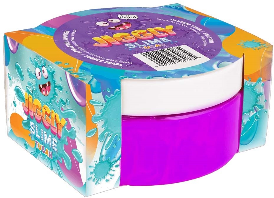 Jiggly Slime Pearl Purple 200 gram afbeelding