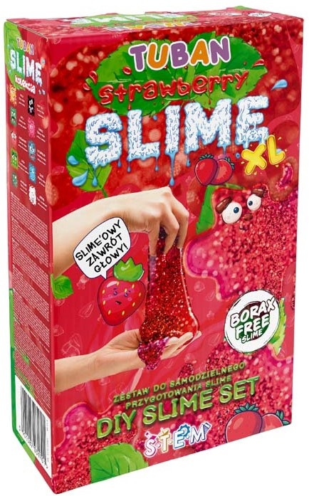 DIY set Slime Strawberry XL afbeelding