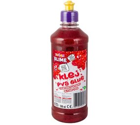 Tuban Glitterlijm rood 500 ml Tuban Glitterlijm rood 500 ml