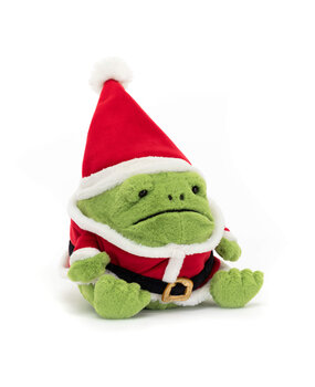 Jellycat Santa Ricky Rain Frog