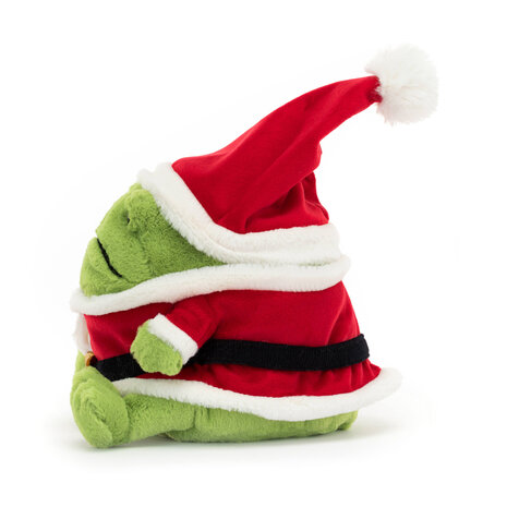 Jellycat Santa Ricky Rain Frog Jellycat Santa Ricky Rain Frog