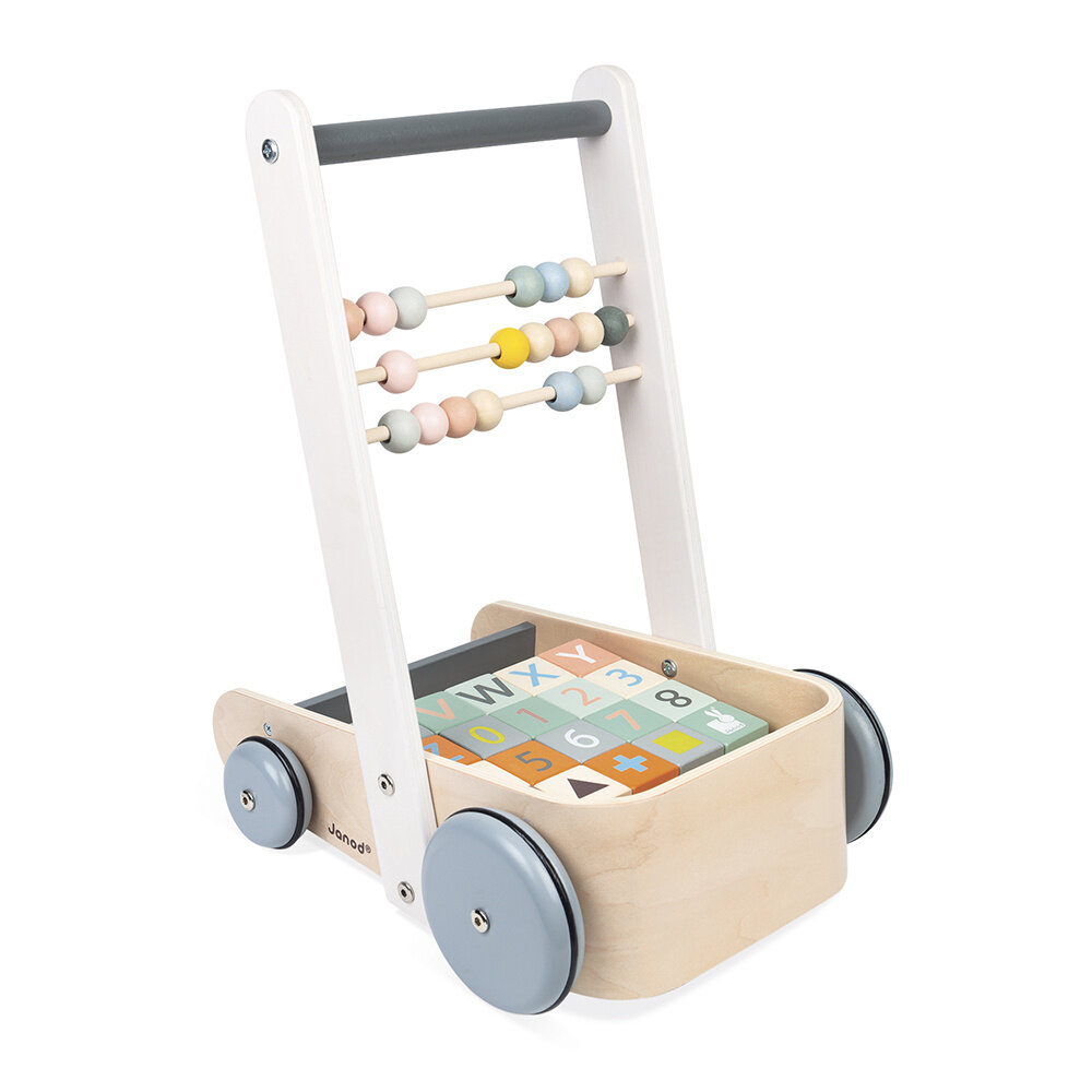 Janod Loopwagen ABC Janod Loopwagen ABC
