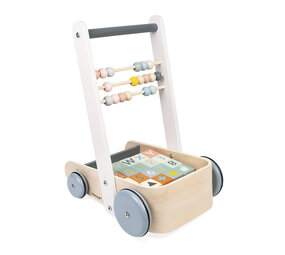 Janod Loopwagen ABC Janod Loopwagen ABC