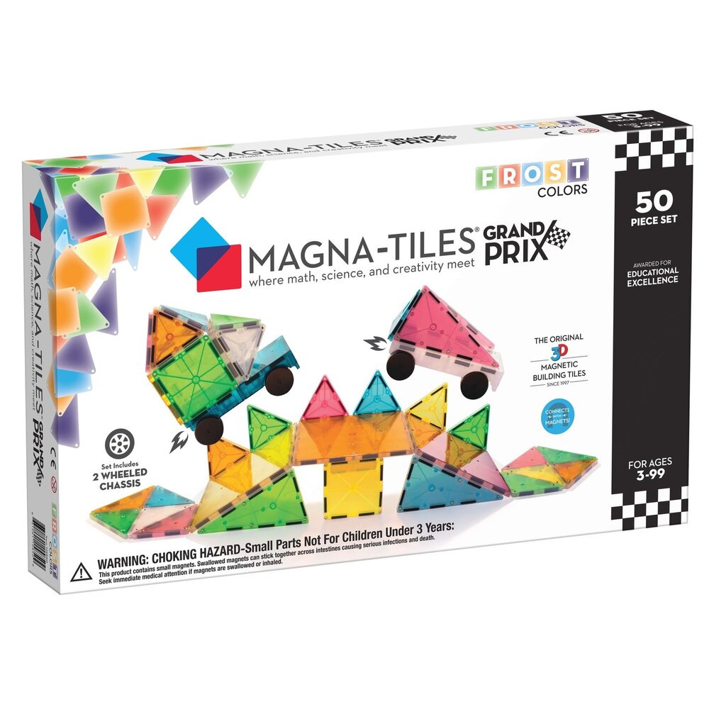 Magna Tiles Grand Prix 50 stuks Magna Tiles Grand Prix 50 stuks