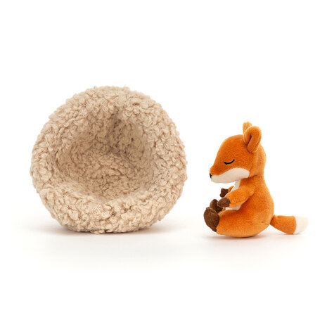Jellycat Knuffel Vos Hibernating Fox Jellycat Knuffel Vos Hibernating Fox