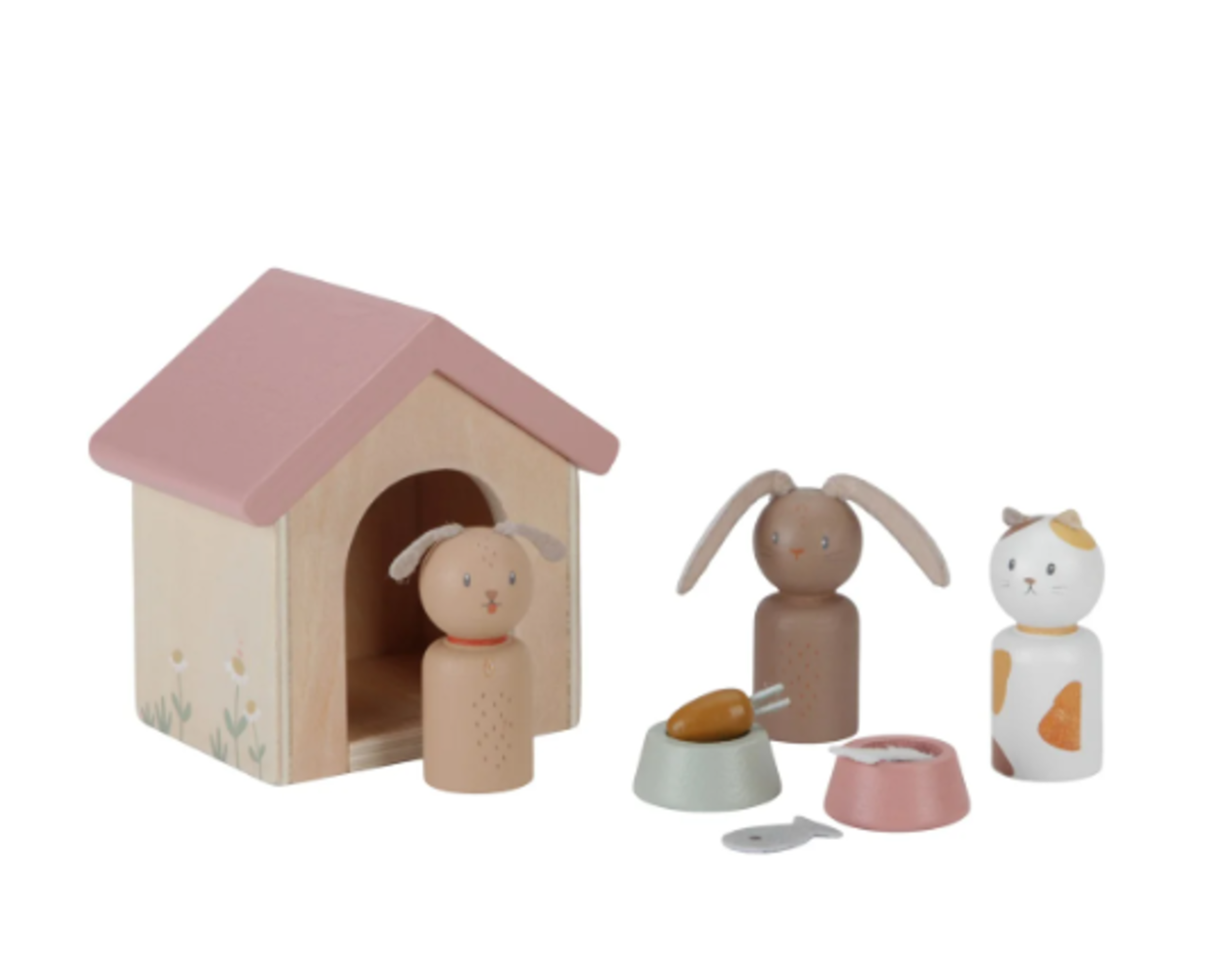 Little Dutch Poppenhuis Speelset Huisdieren Little Dutch Poppenhuis Speelset Huisdieren