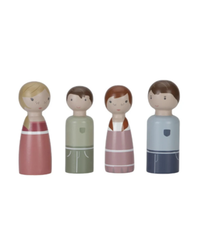 Little Dutch Poppenhuis Speelset Familie Rosa Little Dutch Poppenhuis Speelset Familie Rosa