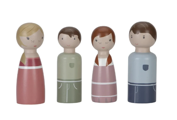 Little Dutch Poppenhuis Speelset Familie Rosa Little Dutch Poppenhuis Speelset Familie Rosa