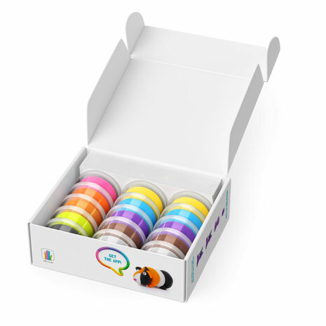 Hey Clay Interactieve Boetseerklei Fluffy Pets (15 kleuren)