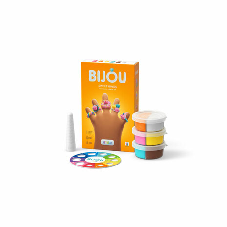 Hey Clay Bijou Rings Candy (3 kleuren) Hey Clay Bijou Rings Candy (3 kleuren)