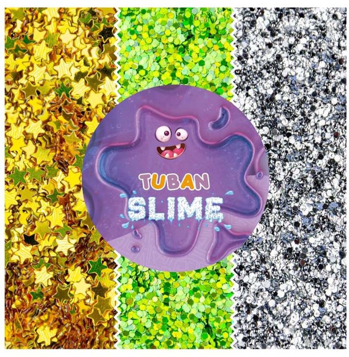 Christmas Glitter set 3 x 5 gr afbeelding