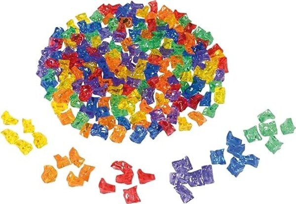 Mix kleurrijke diamanten | 180 stuks