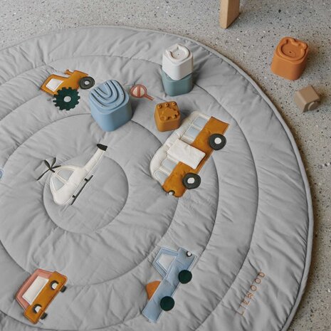 Liewood Speelmat Activiteitenkleed Gitta  Vehicles Liewood Speelmat Activiteitenkleed Gitta  Vehicles