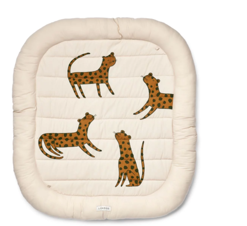 Liewood Speelmat Amin Leopard Sandy 100cm Liewood Speelmat Amin Leopard Sandy 100cm