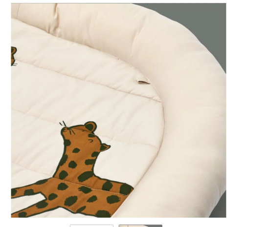 Liewood Speelmat Amin Leopard Sandy 100cm Liewood Speelmat Amin Leopard Sandy 100cm