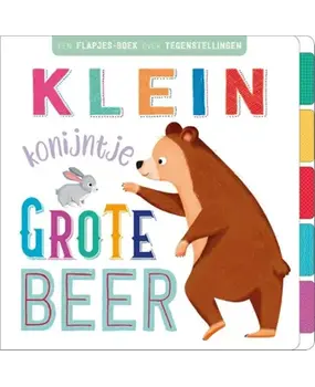 Klein konijntje, grote beer Klein konijntje, grote beer