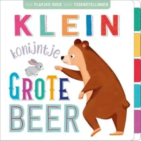 Klein konijntje, grote beer Klein konijntje, grote beer