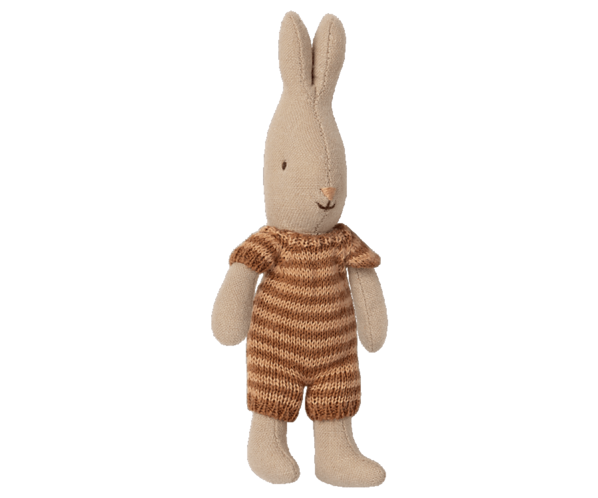 Maileg Micro Rabbit Bruin Roze Maileg Micro Rabbit Bruin Roze