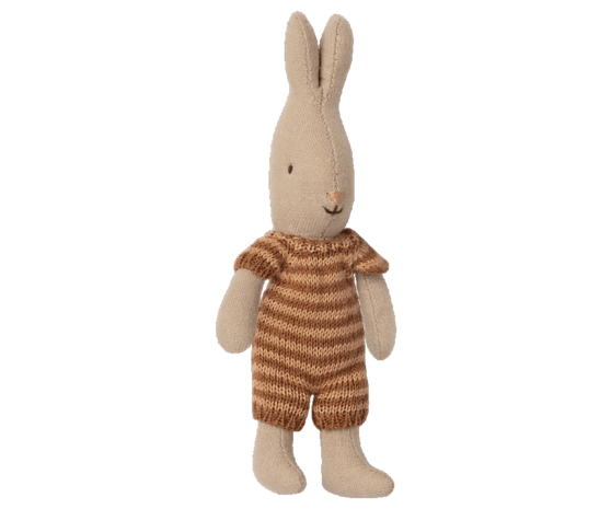 Maileg Micro Rabbit Bruin Roze Maileg Micro Rabbit Bruin Roze