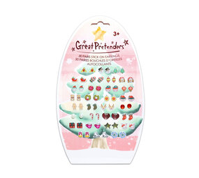 Great Pretenders Plakoorbellen Stick on Earrings kerst Great Pretenders Plakoorbellen Stick on Earrings kerst