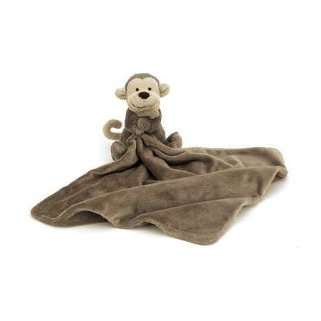 Jellycat Bashful Monkey Soother Knuffeldoek Jellycat Bashful Monkey Soother Knuffeldoek