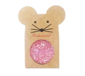 Ratatam Glitter Mouse Stuiterbal pink Ratatam Glitter Mouse Stuiterbal pink