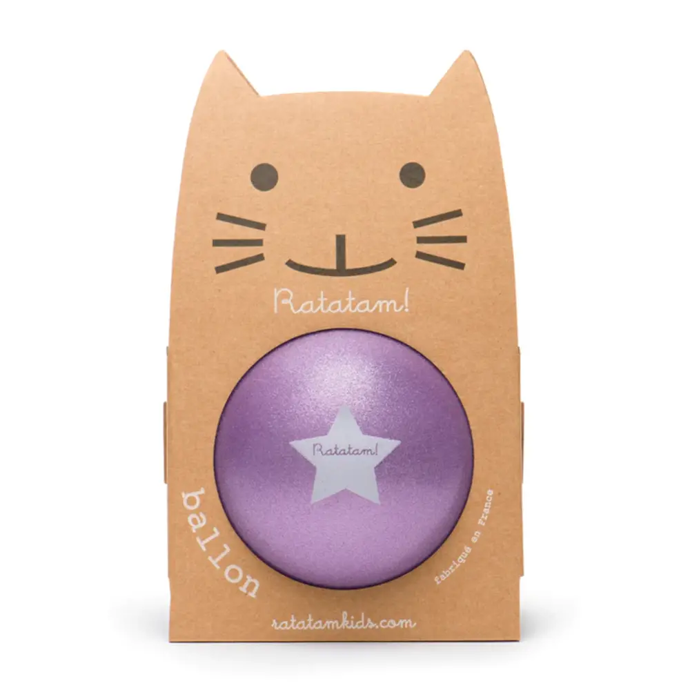 Ratatam Glitter Balls 22cm Purple Ratatam Glitter Balls 22cm Purple