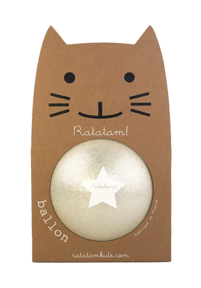 Ratatam Summer Glitter Balls 15cm Silver Ratatam Summer Glitter Balls 15cm Silver